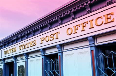Post office .